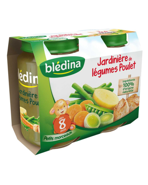 Pot Jardinière de légumes Poulet 2x200g