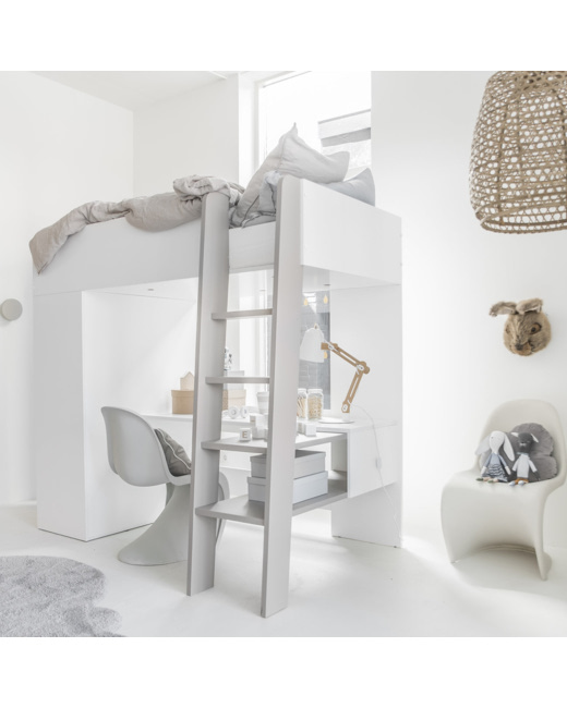 Lit mezzanine 3 en 1 Ombre