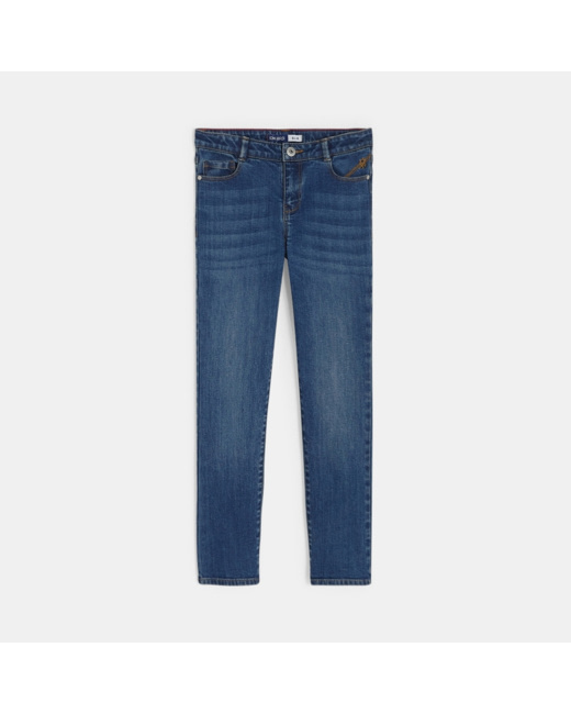Jean slim bleu fille