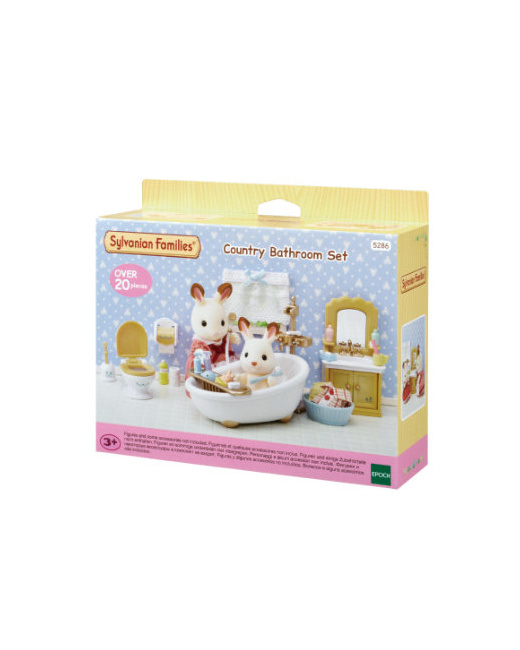 Figurine set salle de bain