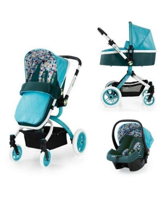 Poussette combinée trio Ooba
