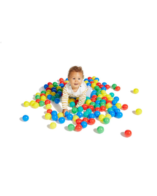 100 balles multicolores