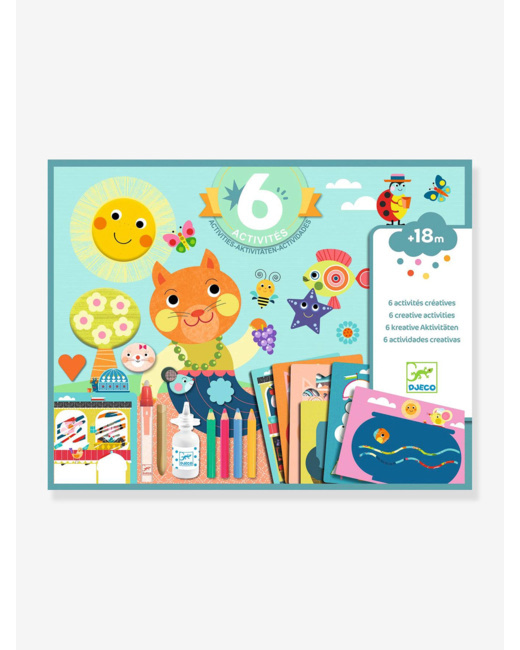 Coffret 6 activités - Le chat et ses amis