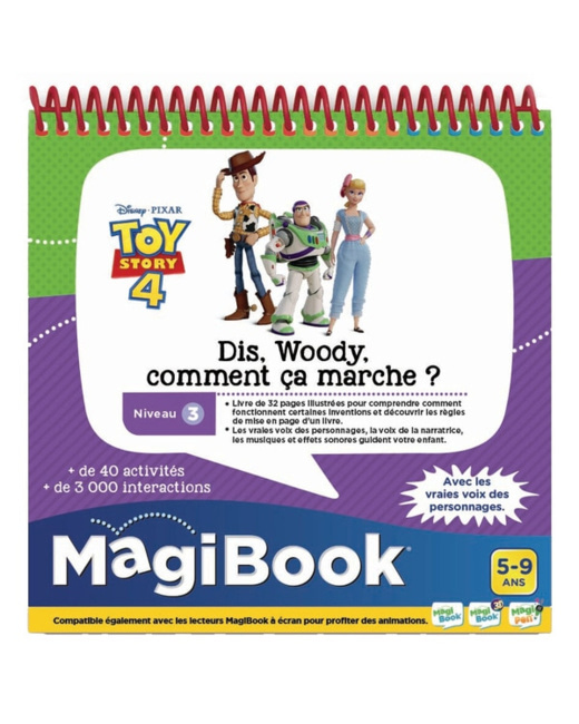 Magibook - Toy Story 4 - Dis, Woody, comment ça marche?