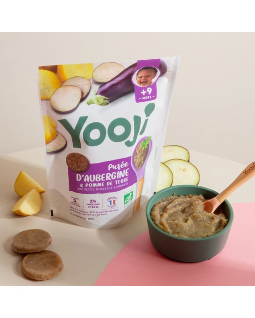 Purée légumes fondants : Aubergine