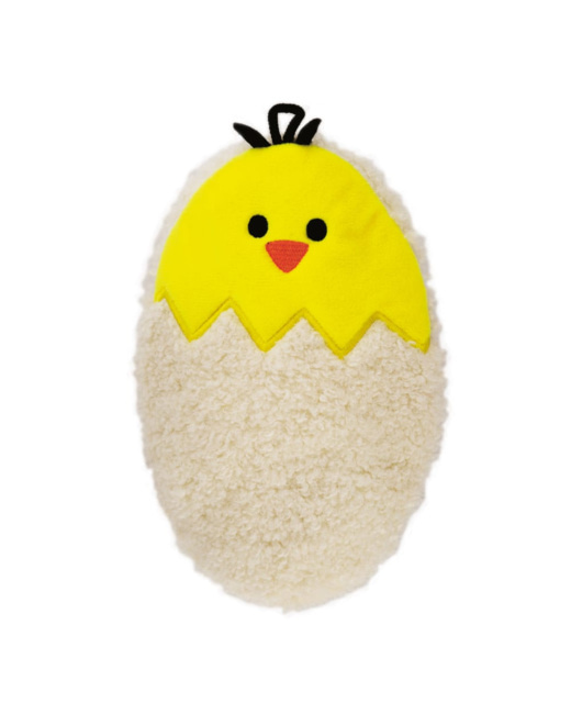 Mini Bouillotte housse polaire bouclée Oeuf