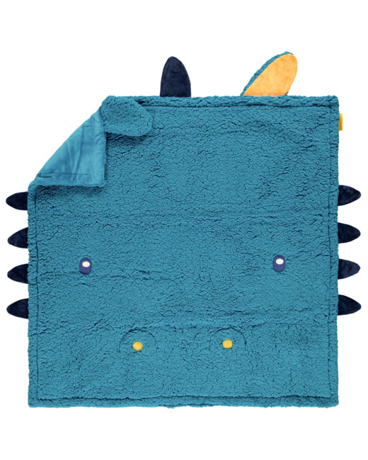 Couverture en sherpa Nael le dragon