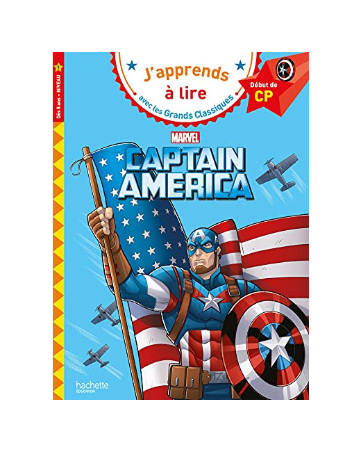 Disney - Marvel - Captain America, CP niveau 1