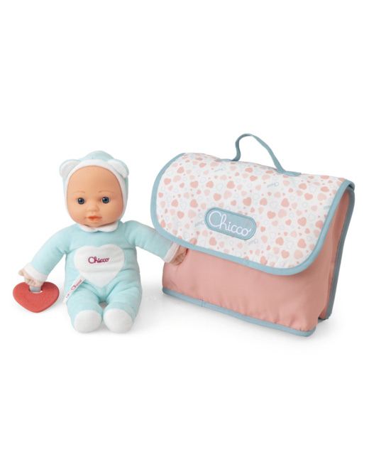 Set Mon Premier Doudou Poupon avec Sac à langer