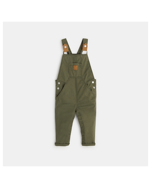 Salopette longue vert kaki