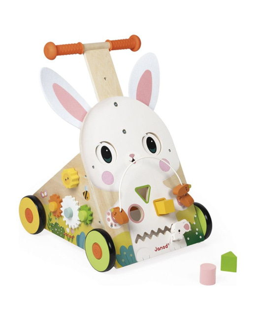 Chariot de marche multi-activités Lapin Ferme