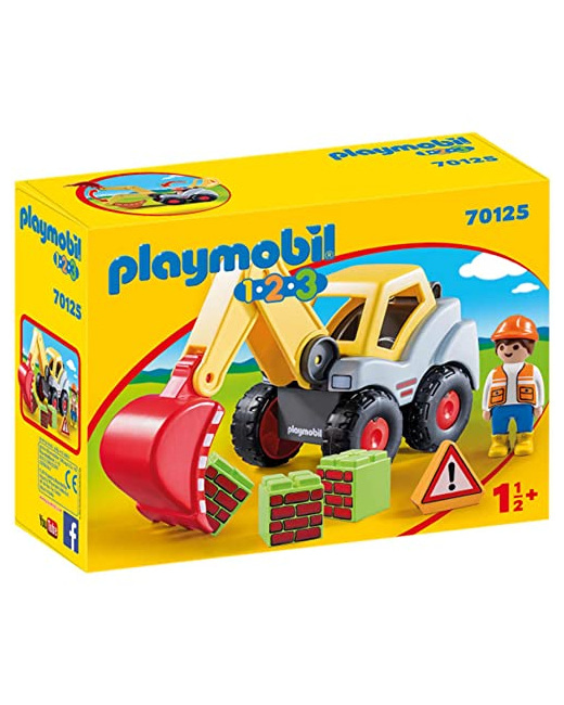 Playmobil 1.2.3 - Pelleteuse