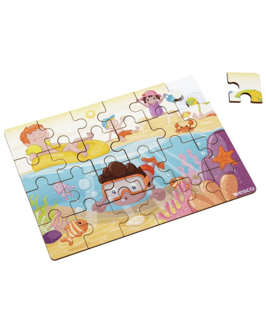 Puzzle les saisons l'été