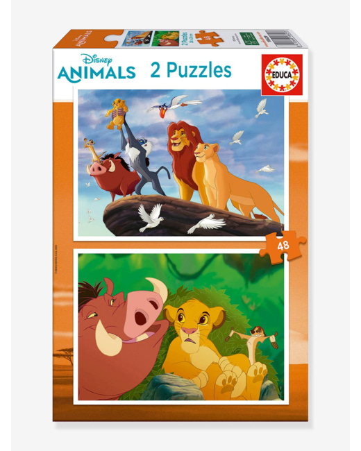 Lot de 2 puzzles Disney Le roi lion
