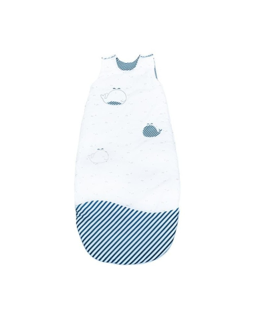 Grande gigoteuse ouatinée 6-24 mois Blue Baleine