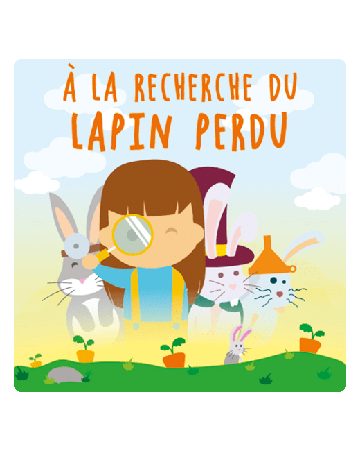  Histoires audio enfant - A la recherce du lapin perdu