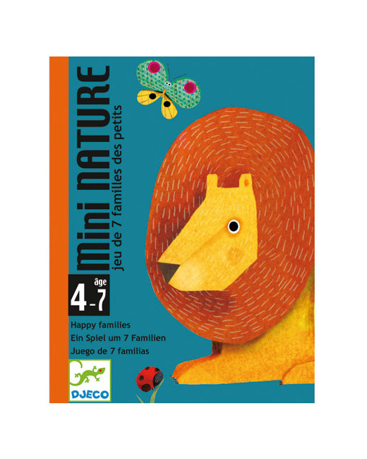 Jeu de 7 familles Mini Nature