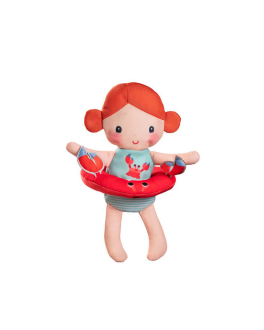 Poupée de bain en tissu Axelle