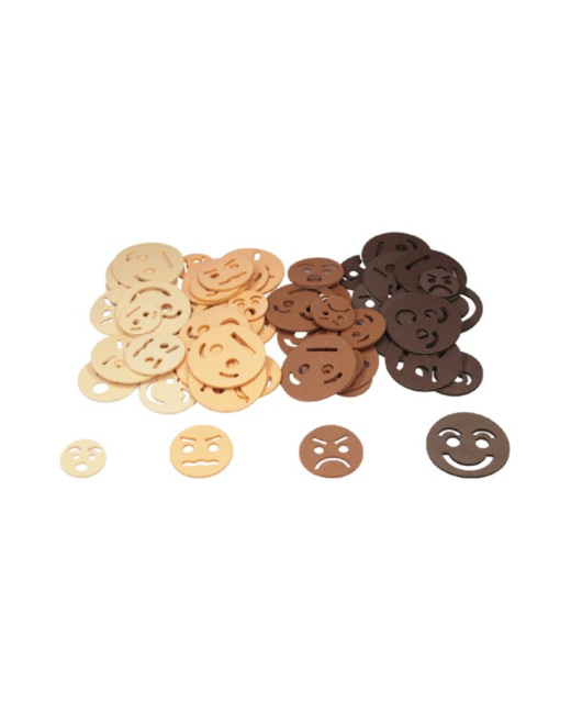 Gommettes En Mousse - Visages Expressifs