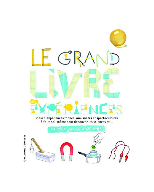 Livre Le Grand Livre Des Expériences - Ne Plus Jamais S'Ennuyer - A Partir De 9 Ans
