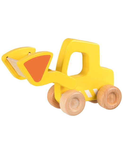 Camion excavateur en bois