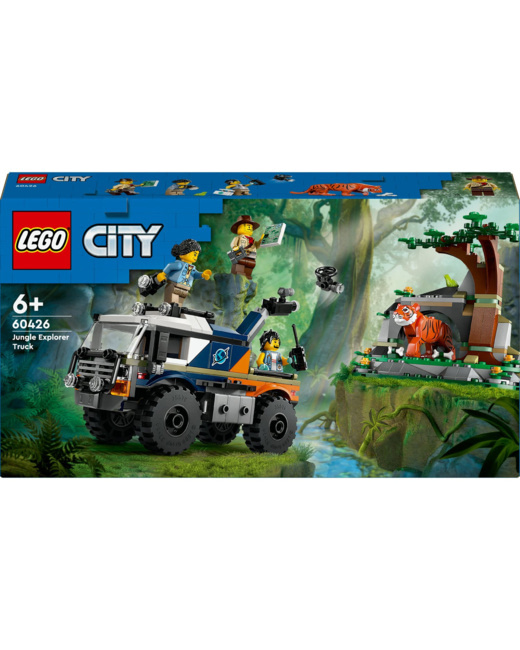 Le camion tout-terrain de l’explorateur de la jungle