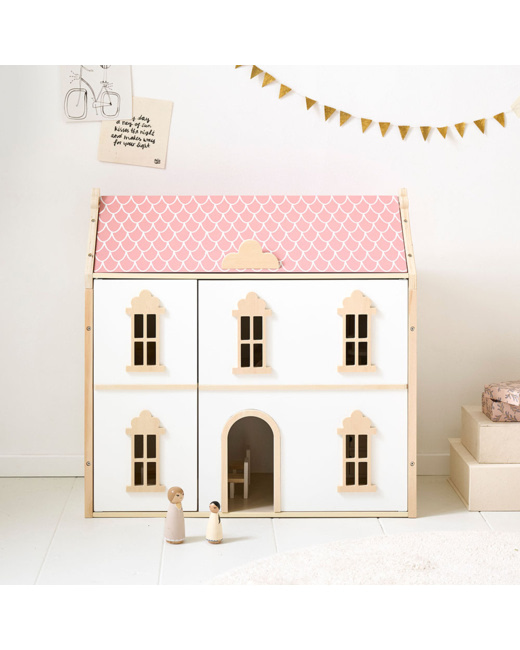 Maison de poupées en bois Victoire