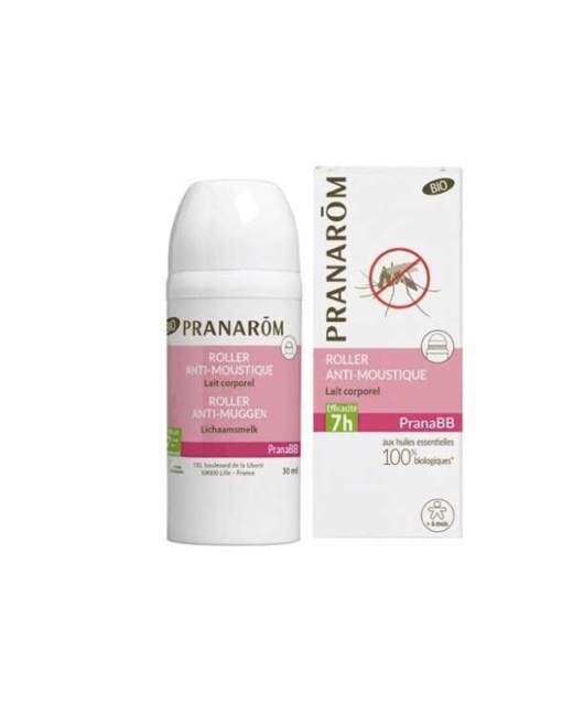 Roller anti-moustique lait corporel PranaBB