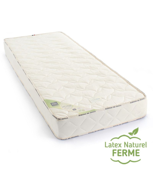 Matelas 100% latex naturel ferme