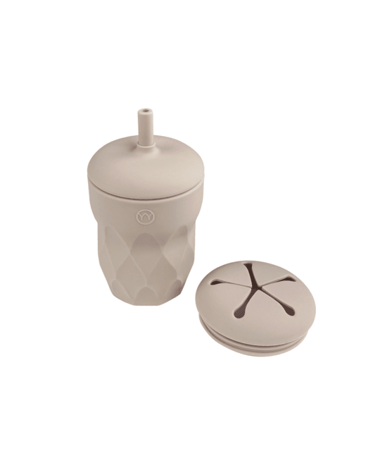 Gobelet pour enfant avec paille & couvercle pour goûter