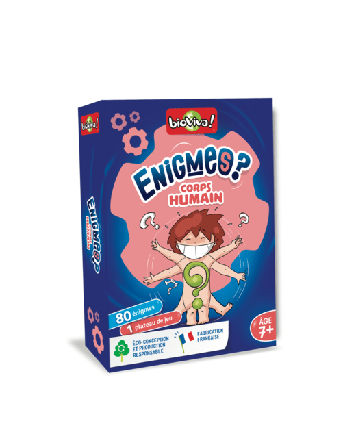 Jeu éducatif Enigmes - Corps humain
