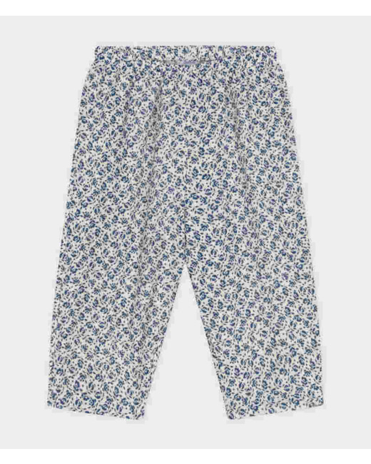 Pantalon en gaze de coton imprimé bébé Avalanche Incognito