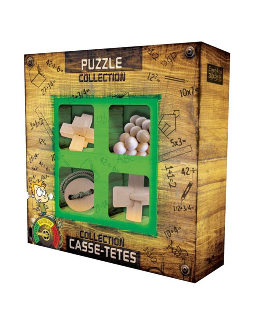 Collection casse-têtes bois JUNIOR