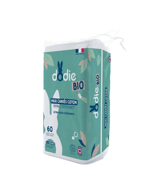 Maxi Carrés Coton Bio Ultra-Doux Résistants