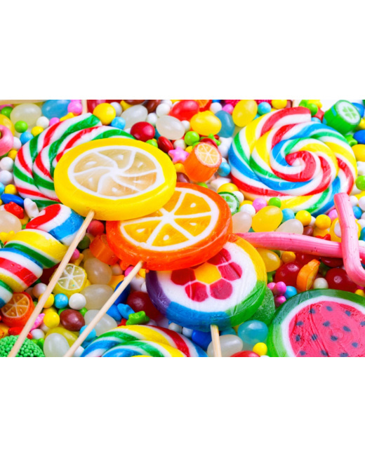 Puzzle Colorful Lollipops