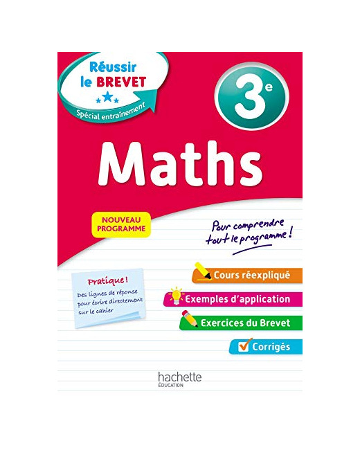 Réussir au collège - Maths 3e