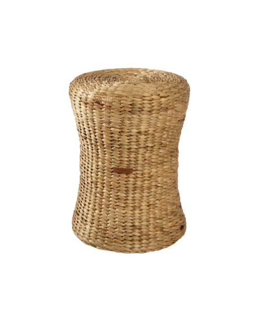 Tabouret en jacinthe d'eau