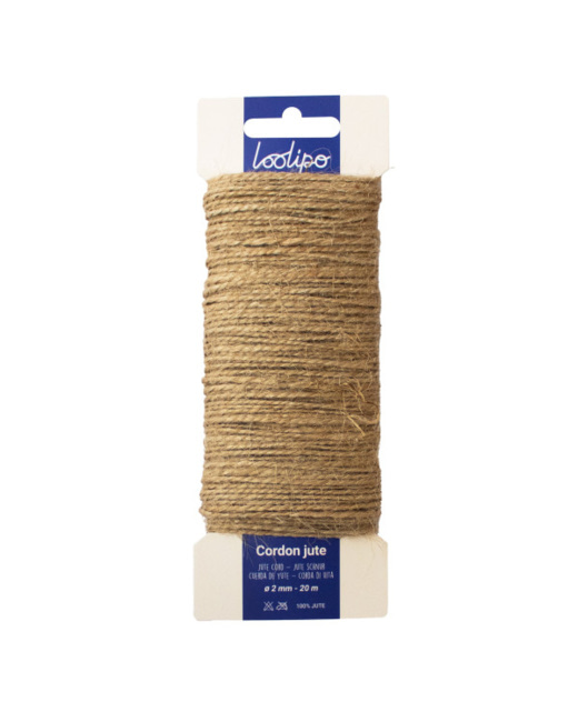 Ficelle En Jute - diam 2 mm