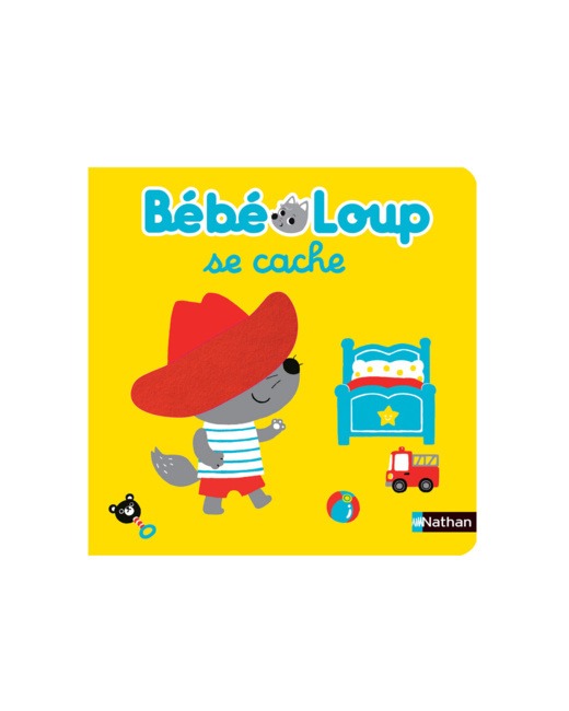 Livre Bébé loup se cache