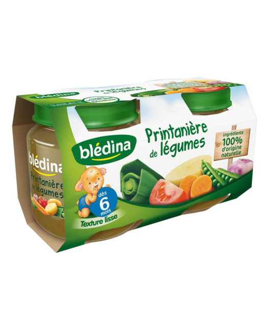 Pot Printanière de légumes 2x130g