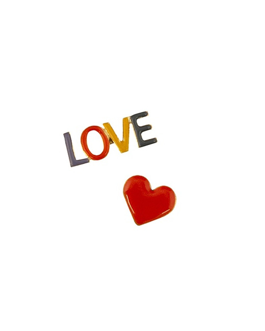 Set de 2 pin's Love Collection