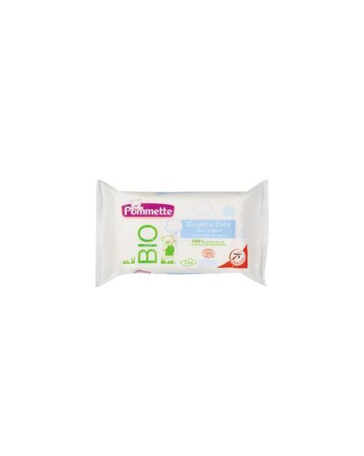 Lingettes bébé BIO sans parfum 