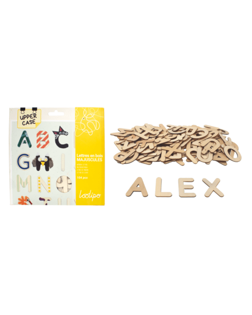Lettres En Bois - Majuscules