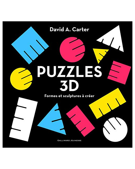 Livre Puzzles 3D. Formes Et Sculptures À Créer - De 5 À 8 Ans