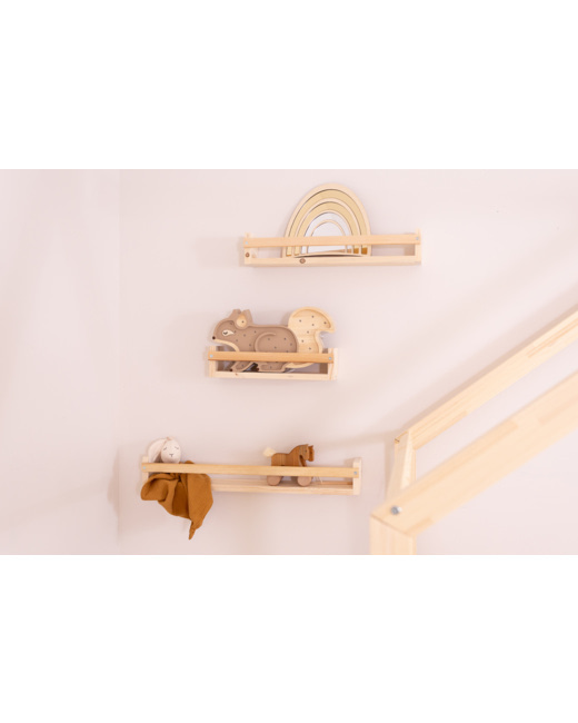 Lot de 3 étagères murales