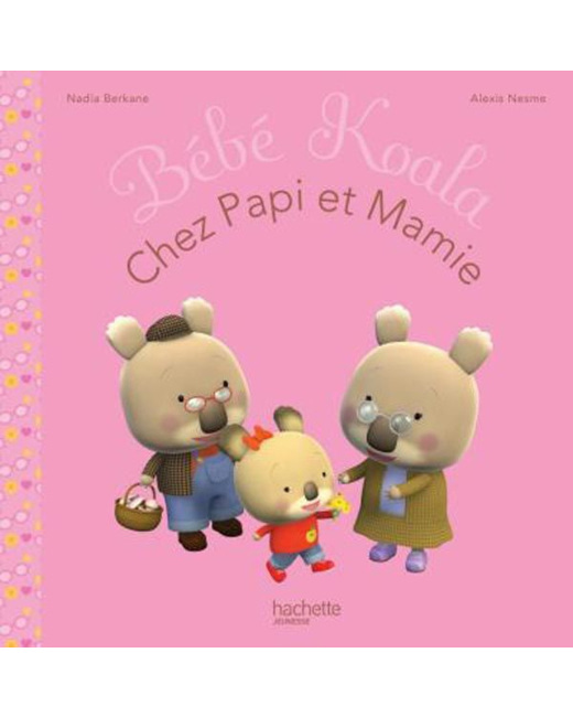 Bébé Koala chez papi et mamie