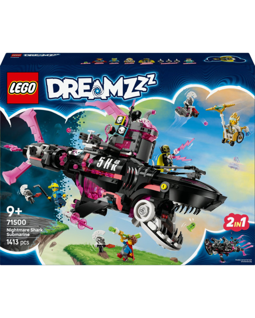 Le sous marin requin des cauchemars DreamZzz