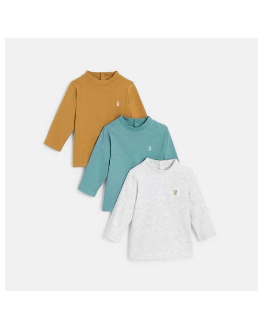 T-shirt uni (lot de 3)