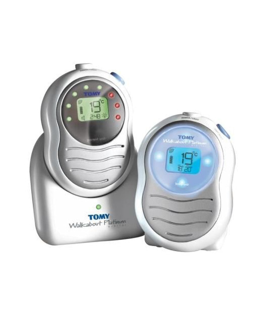 Moniteur Numérique Pour Bébé Tomy TF525 - Technologie DECT, Portée 350 M, Talkback, Veilleuse, Berceuses, écran LCD, Rechargeable, 2 Ans Garantie - 11