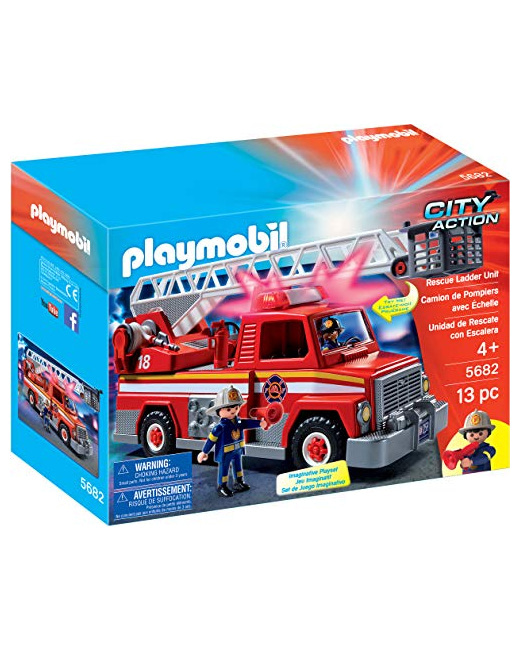 Playmobil City Action - Unité d'échelle de secours
